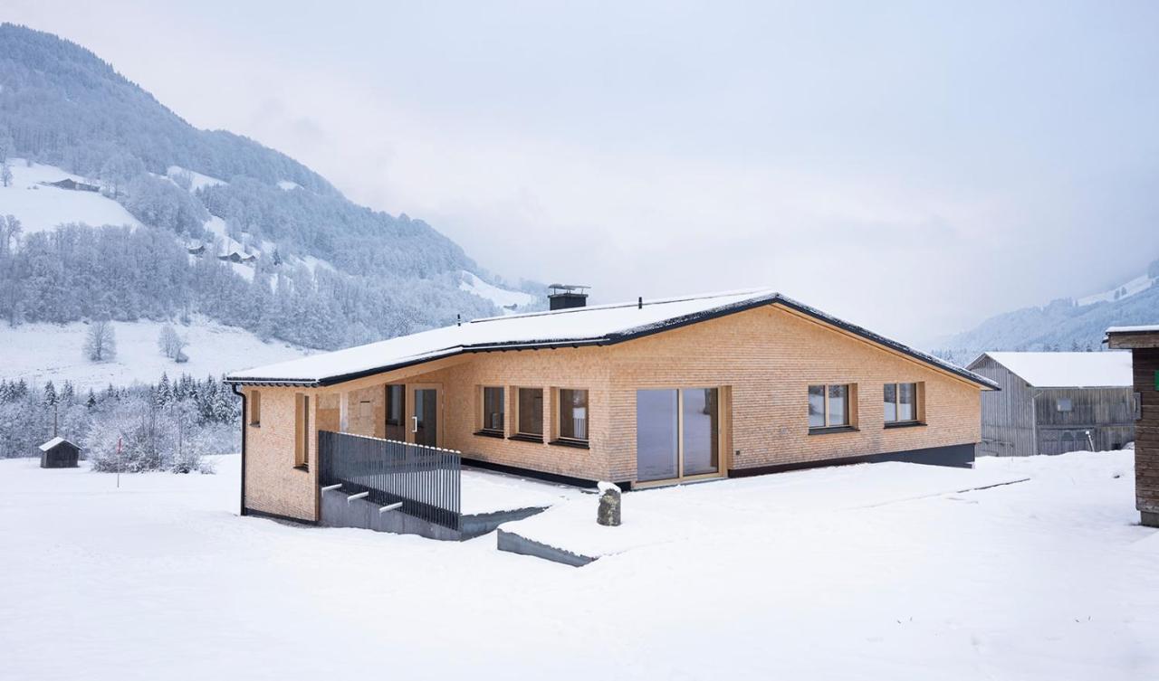 Ferienhaus Schihuette Mellau Villa Kültér fotó